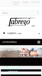 Mobile Screenshot of fabrego-shop.com